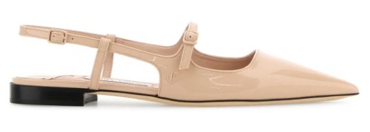 ◆正規品・新品◆Jimmy Choo Pink Leather Didi Ballerinas