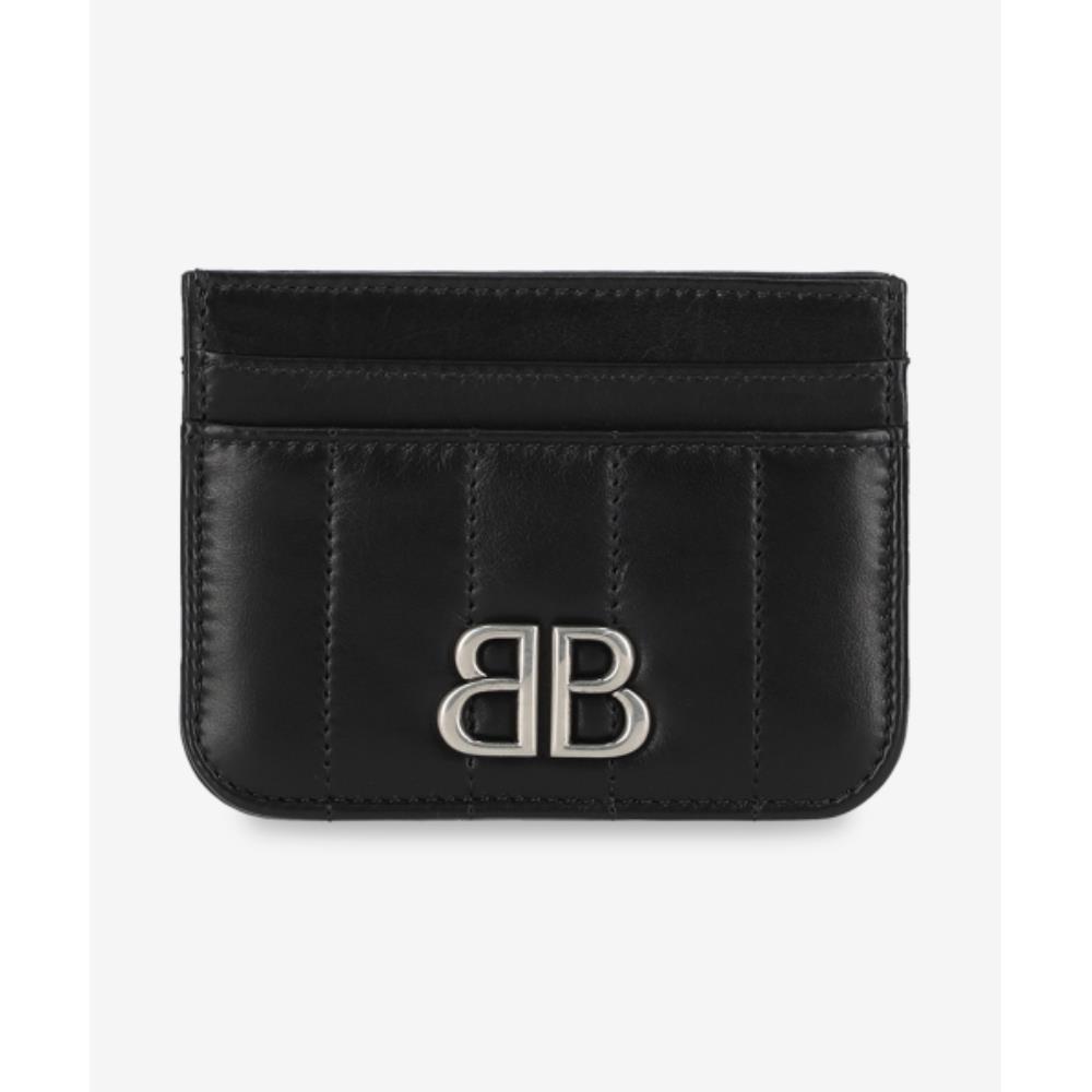 ★BALENCIAGA★ Monaco Card Holder Black 7654632AASE1000 7654