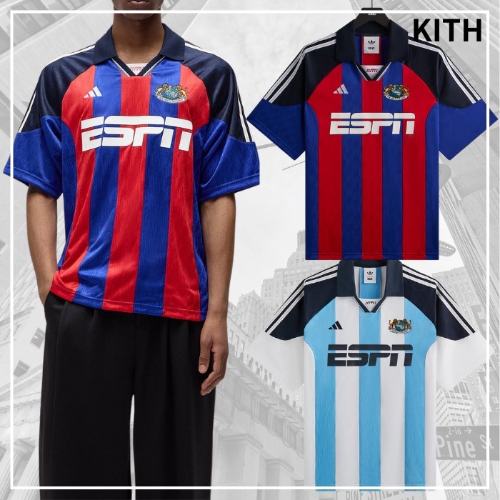 限定コラボ《KITH NYC×adidas》フットボール ESPN ジャージー