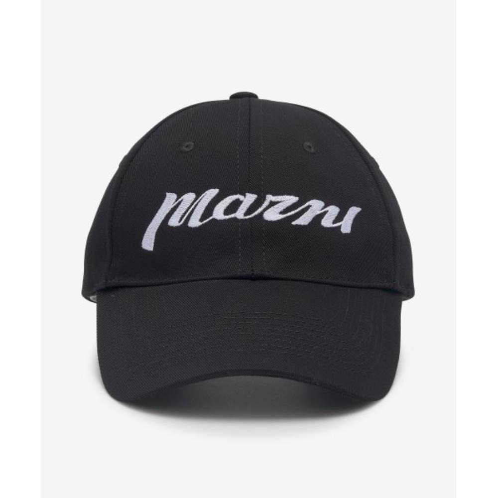 ★MARNI★ Canvas Ball Cap Black CLZC0108S0UAC00500N99 CLZC01