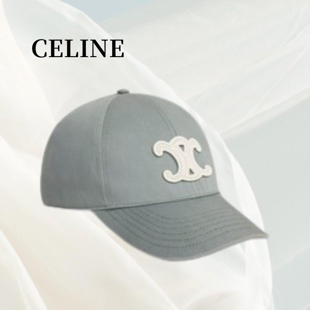 在庫わずか！【CELINE】トリオンフベースボールキャップ