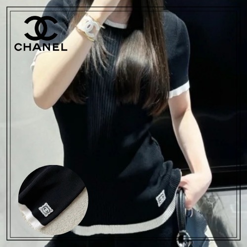 【シンプルデザイン♡】 CHANEL Tシャツ