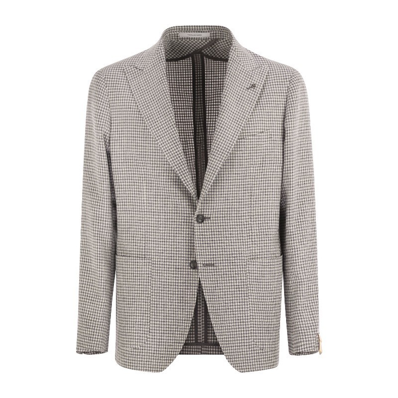 テーラードジャケット TAGLIATORE MONTECARLO - Linen and cotton jacket