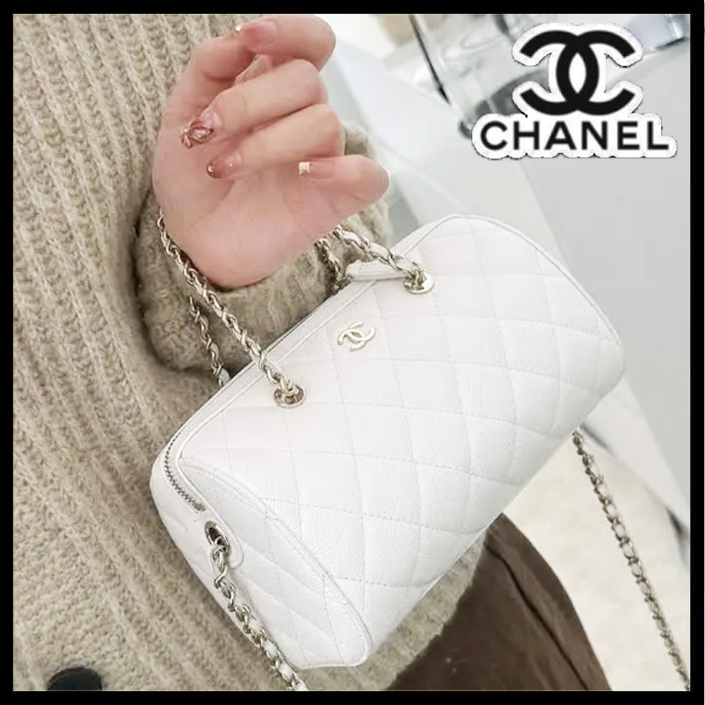 【上質をプラス☆】CHANEL ミニボストンバッグ