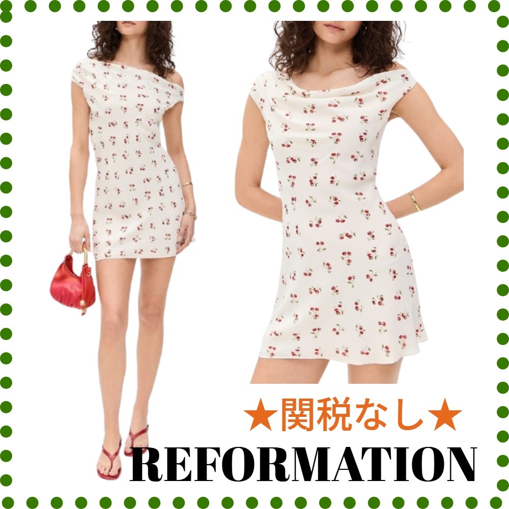 関税なし★REFORMATION★クリスティンドレス