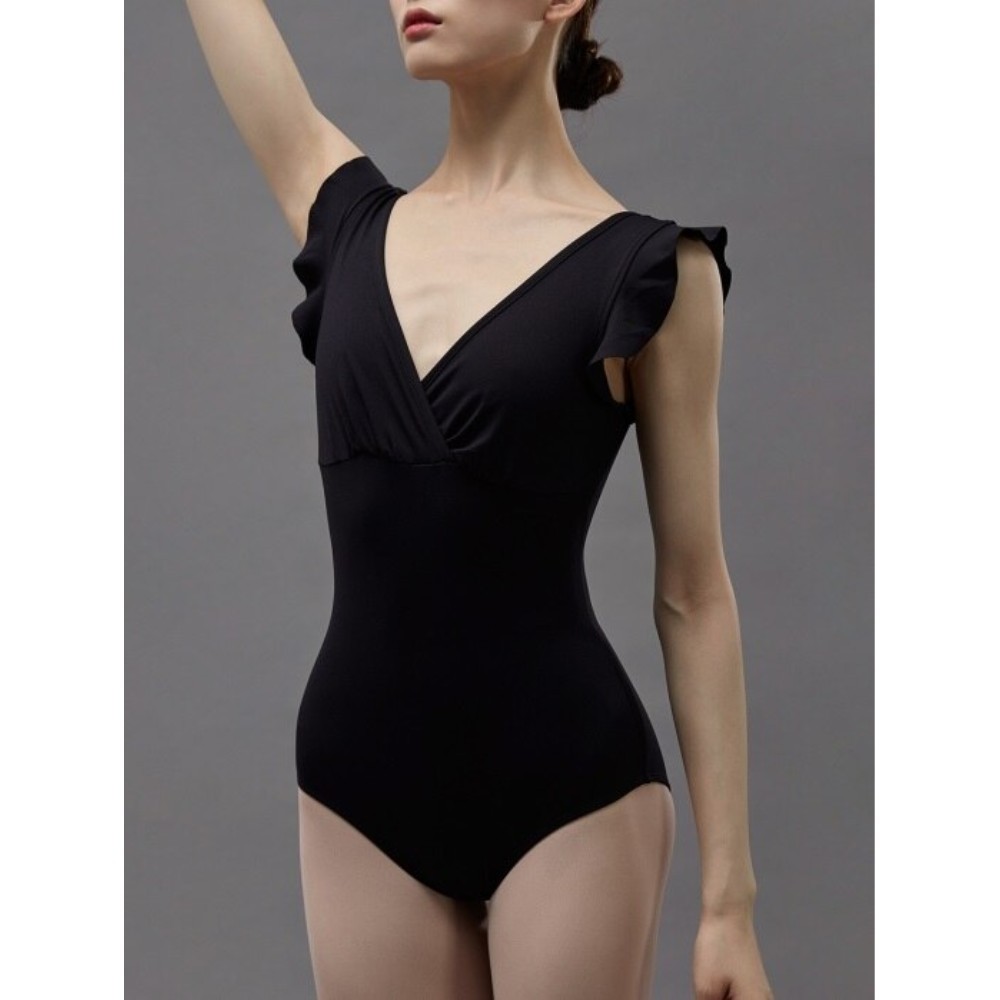 ヨガ・フィットネスその他 BALLESSIMO Frill Leotard (Black)