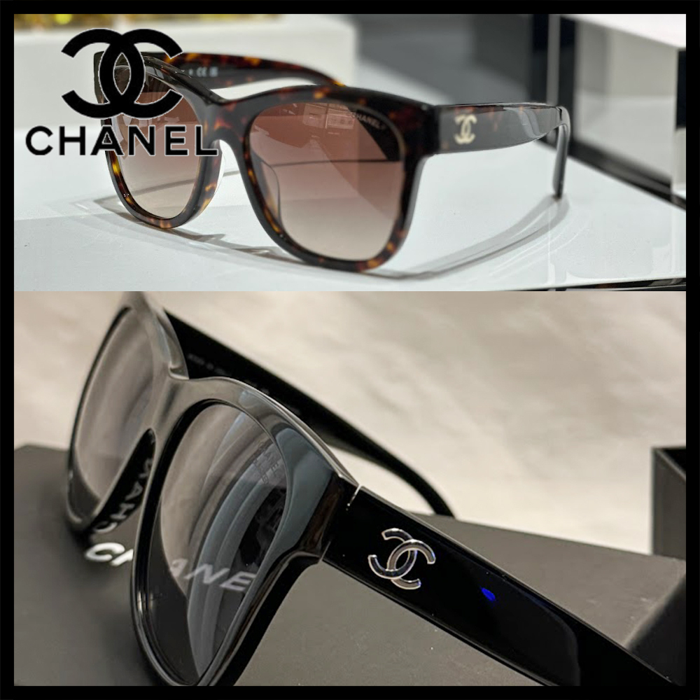 【セレブ気分☆】 CHANEL スクエア シェイプ アイウェア