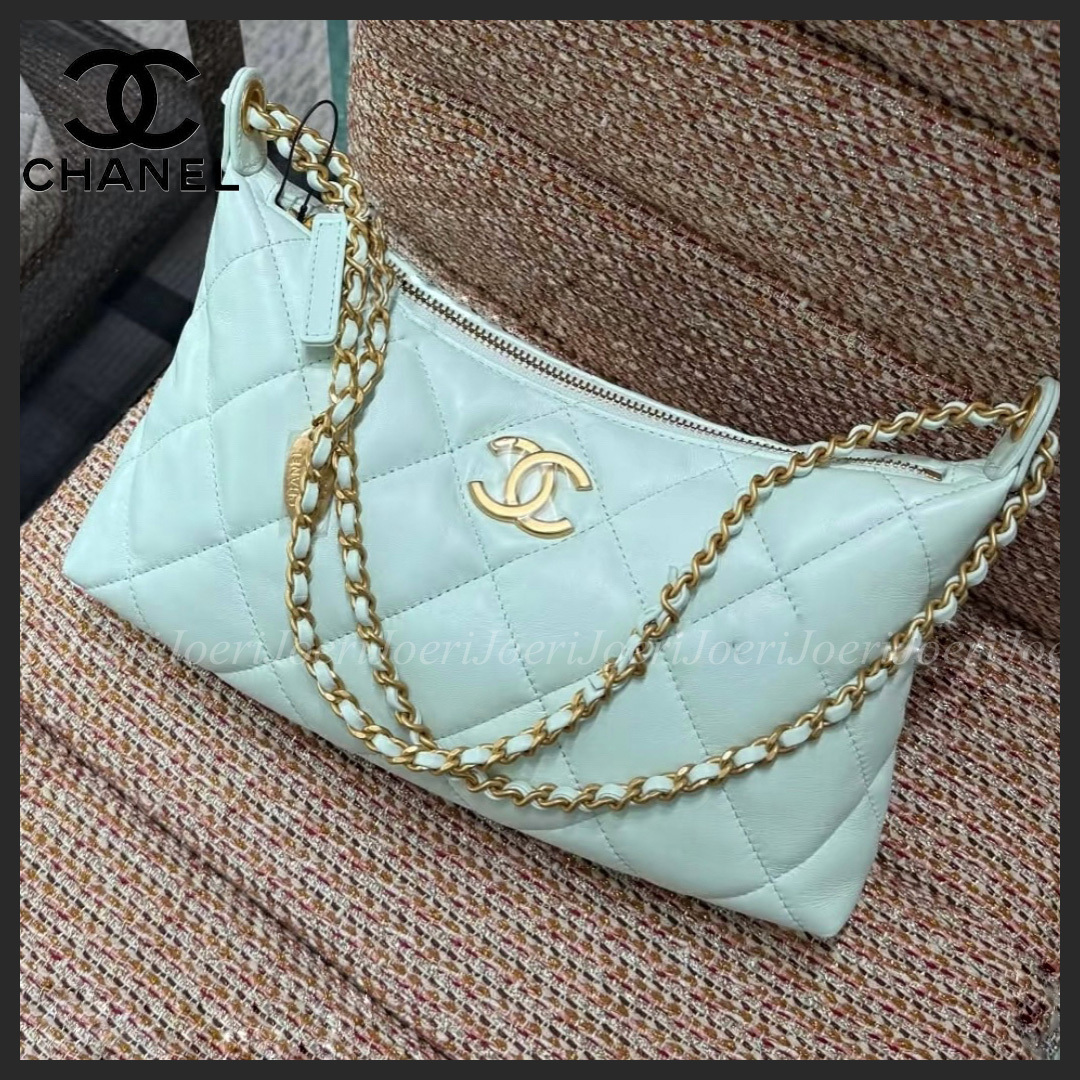 【上品な♪】 CHANEL ホーボー バッグ