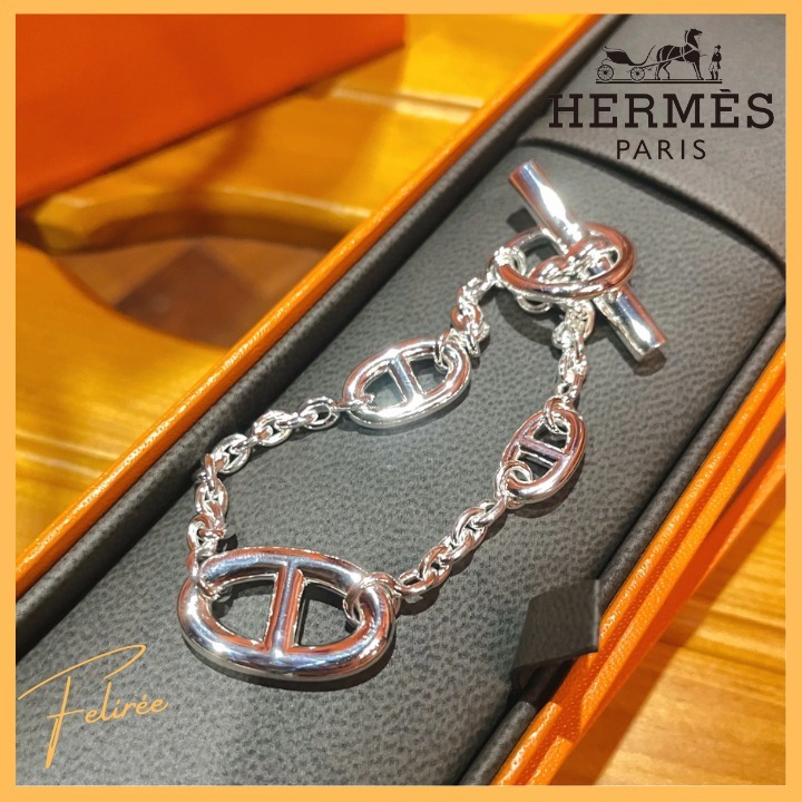 《シンプルに、美しく♡》HERMES Farandole bracelet