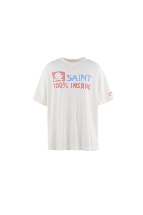 常田大希愛用BRAND《SAINT MXXXXXX》100％ INSANE COTTON TEE.