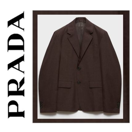 PRADA（テーラードジャケット ・ ブラウン/茶色系）のフリマ