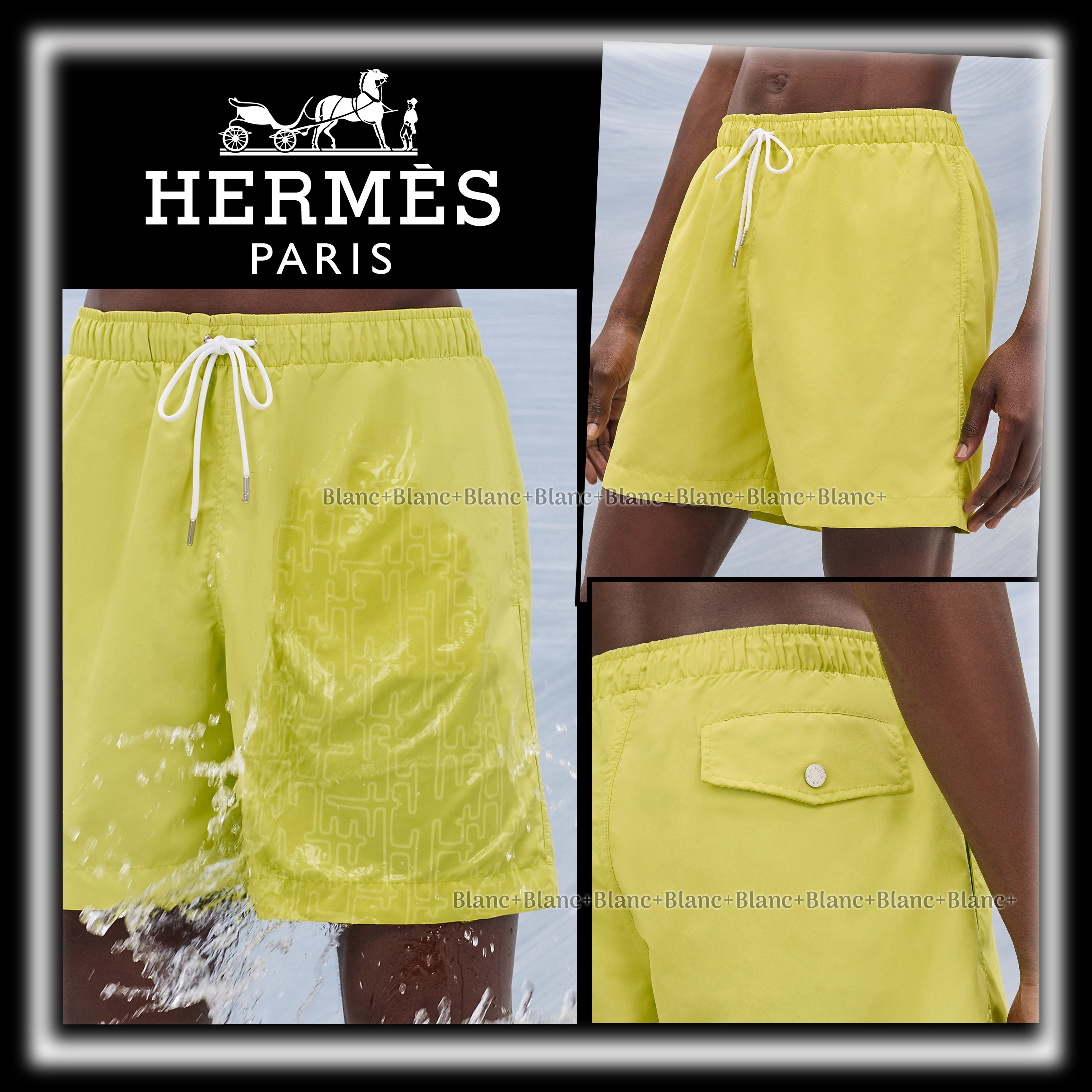 遊び心満載♪【HERMES】「Hファントム」スイムトランクス