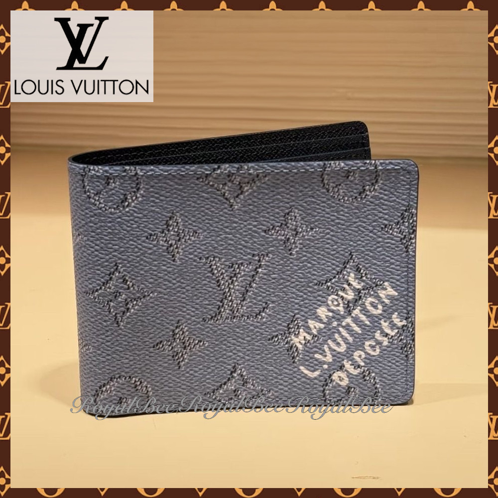 在庫1点☆すぐ届く LOUIS VUITTON 折りたたみ財布 すぐ届く】Louis Vuitton メンズ 折りたたみ財布 コンパクト