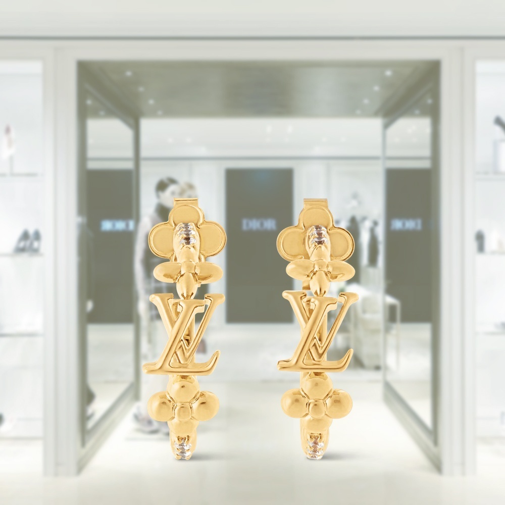 正規品★LOUIS VUITTON LV アイコニック イヤリング