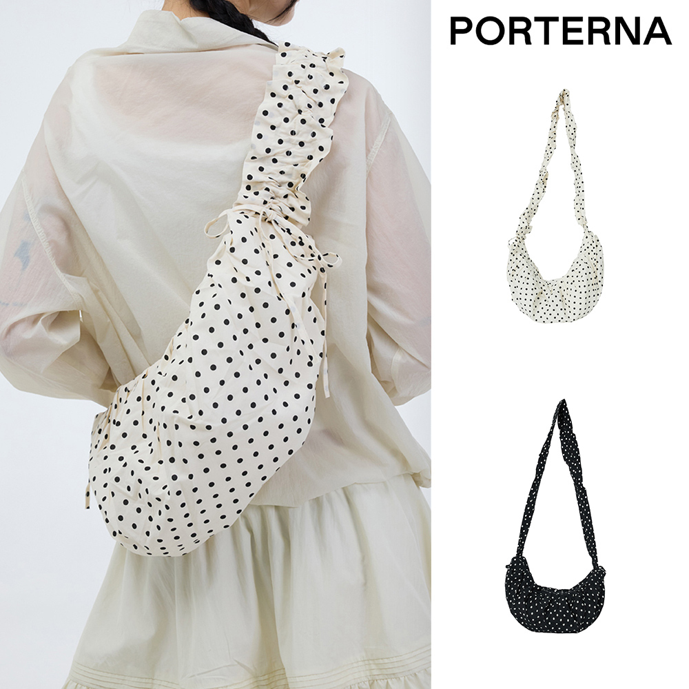【PORTERNA】Dotin shirring tote bag