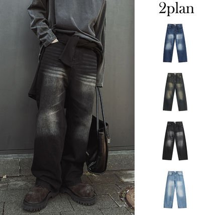 【2plan】Cura Vintage Washing Denim Pants Cura Vintage Washing Denim Pants - 2PLAN | 60% - Asian