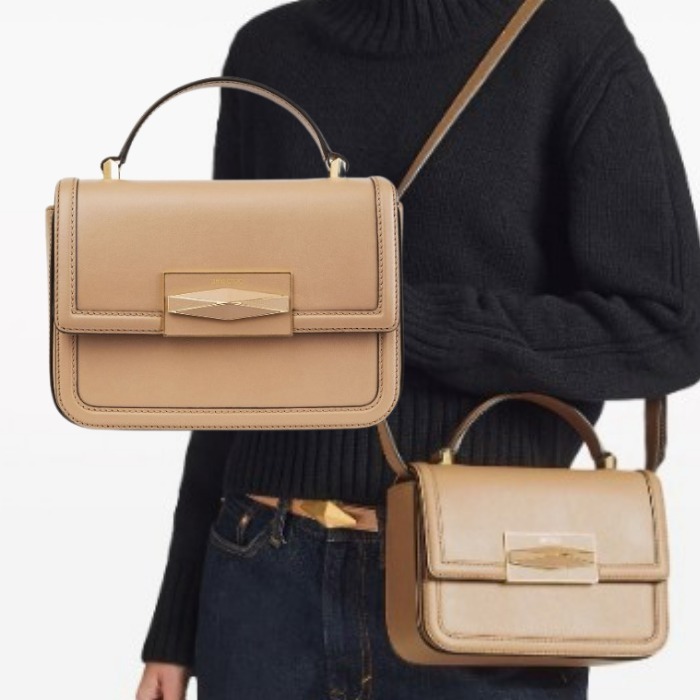 新品★Jimmy Choo★ダイヤモンド レザーバッグ 2WAY