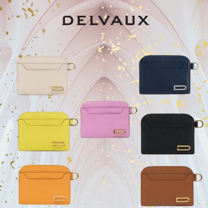 大人気！【DELVAUX】Vagabond Zipped Card Holder