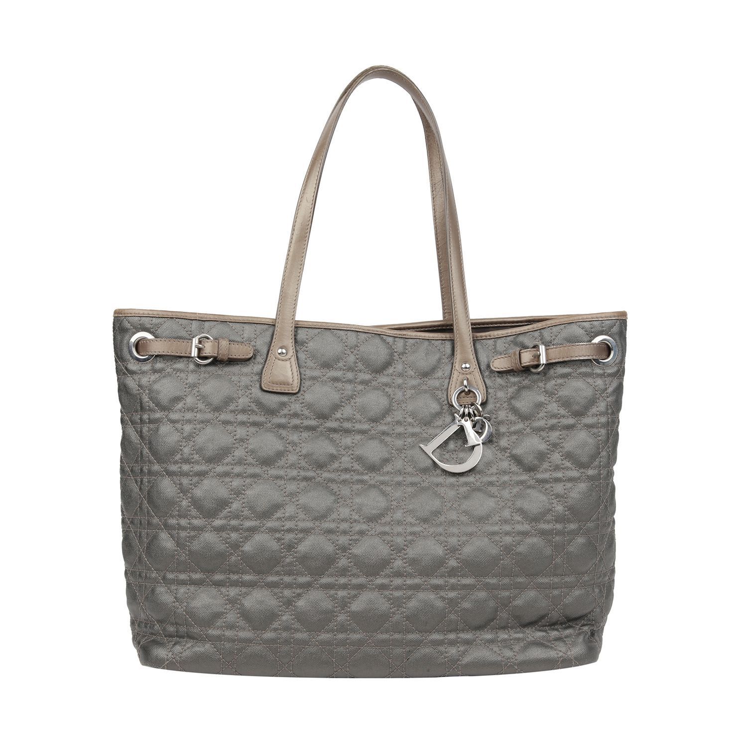 DIOR■カナジュ キルティング ショッパー ショルダーバッグ