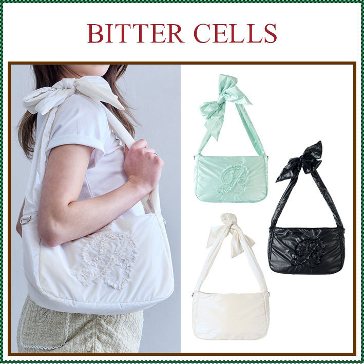 【BITTER CELLS】 Cloudy Ruffle Bag /追跡付
