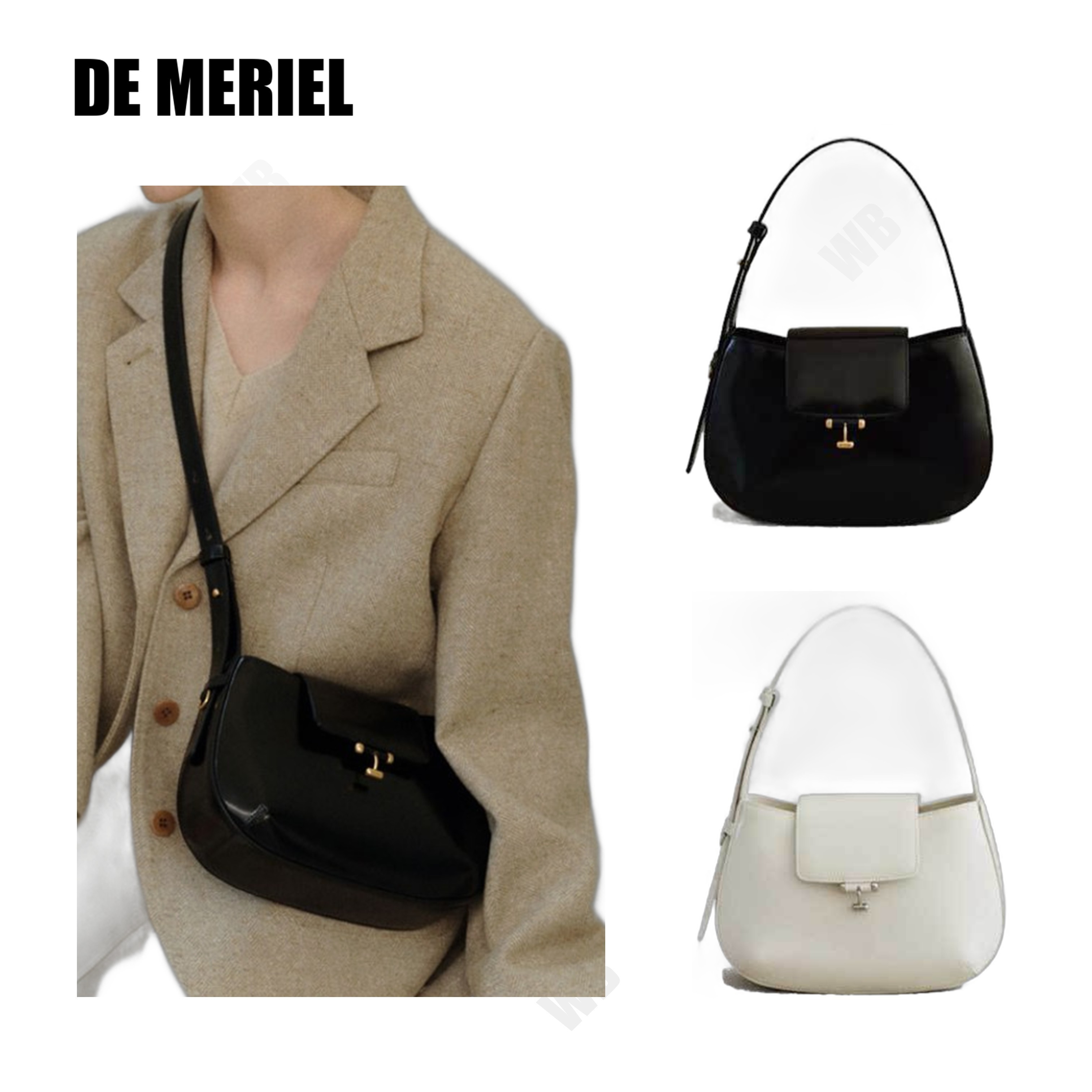 [DE MERIEL] TILDA FLAP BAG SMALL バッグ ☆送料込☆