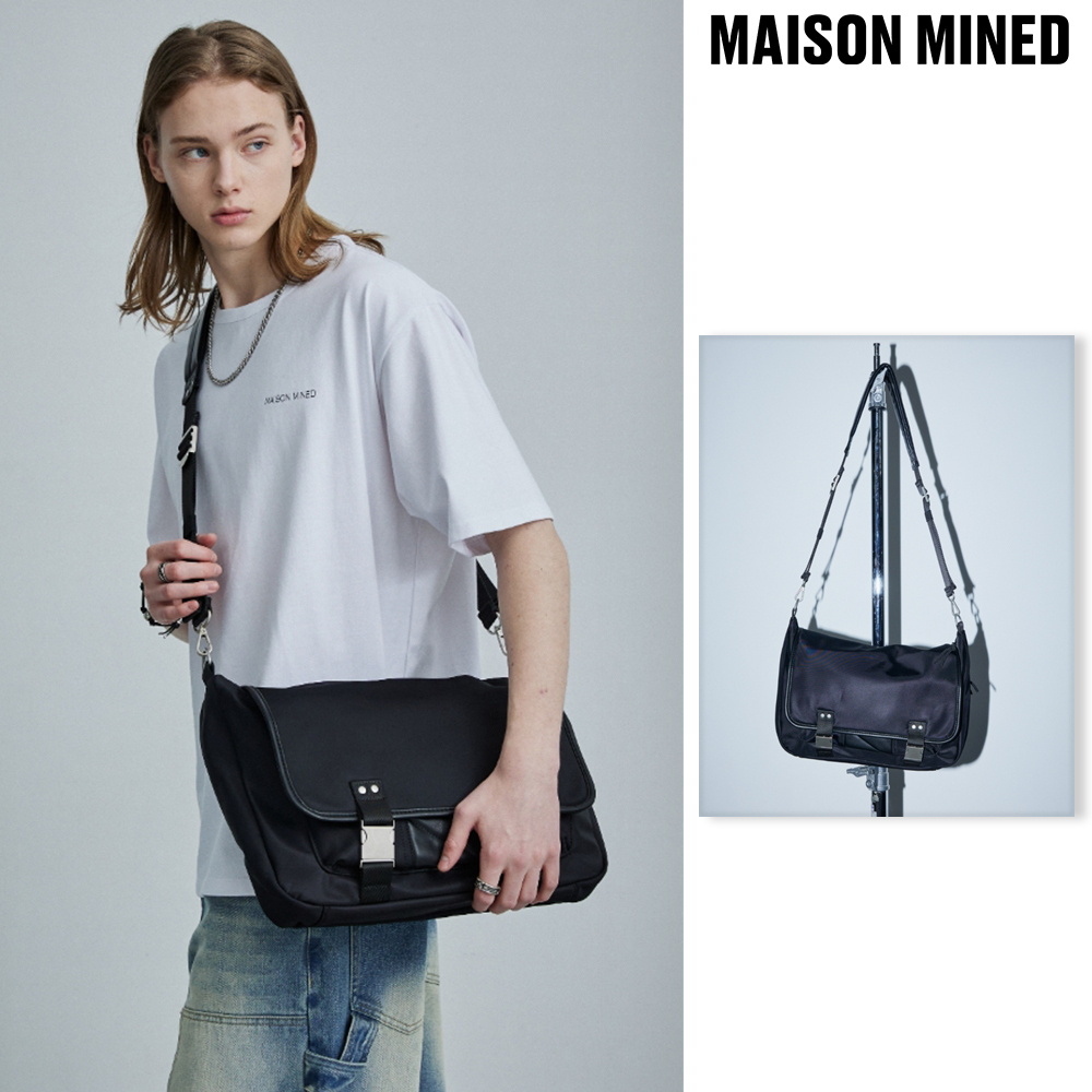 【MAISON MINED】25SS★ TWO BUCKLE STRAP HOBO BAG