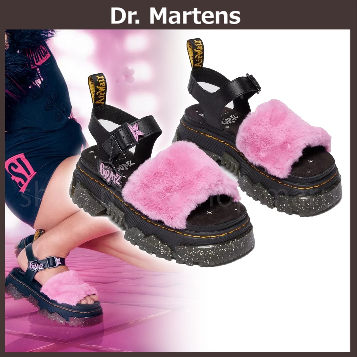 Dr Martens◆MATTISON BRATZ ストラップ サンダル