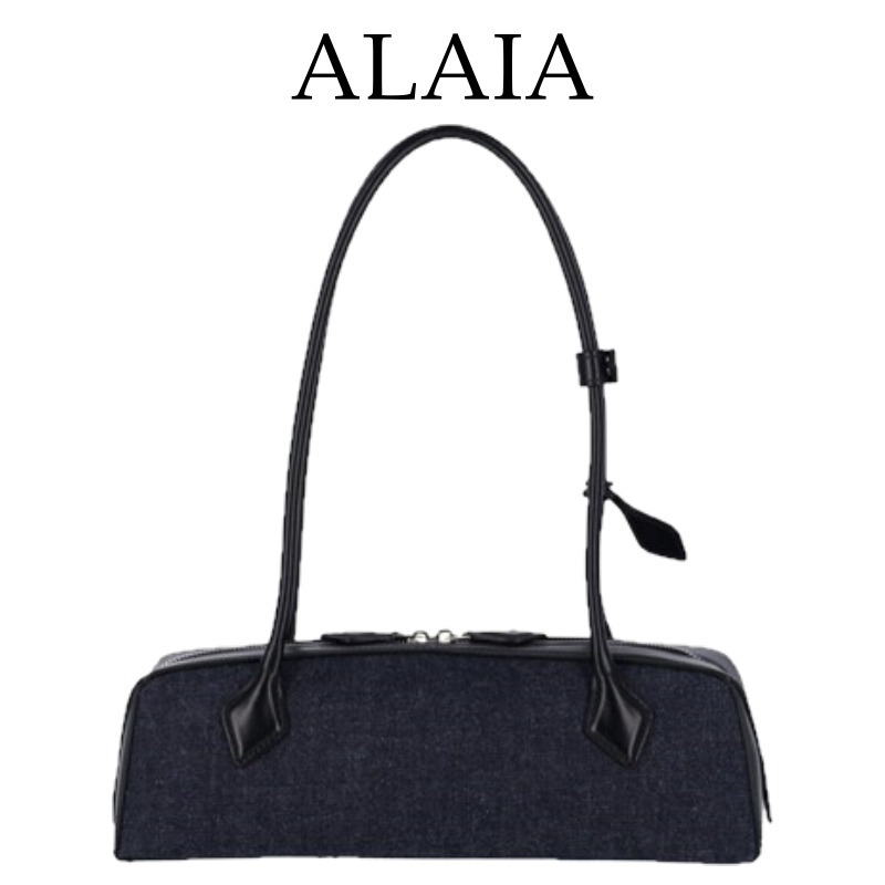 【Alaia】ミディアムショルダーバッグ「ル・テッケル」