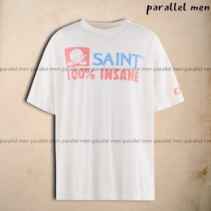 【SAINT MXXXXXX】INSANE 半袖 クルーネック Tシャツ