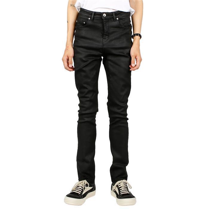 Rick Owens DRKSHDW Detoroit Cut BLACK WAX ジーンズ