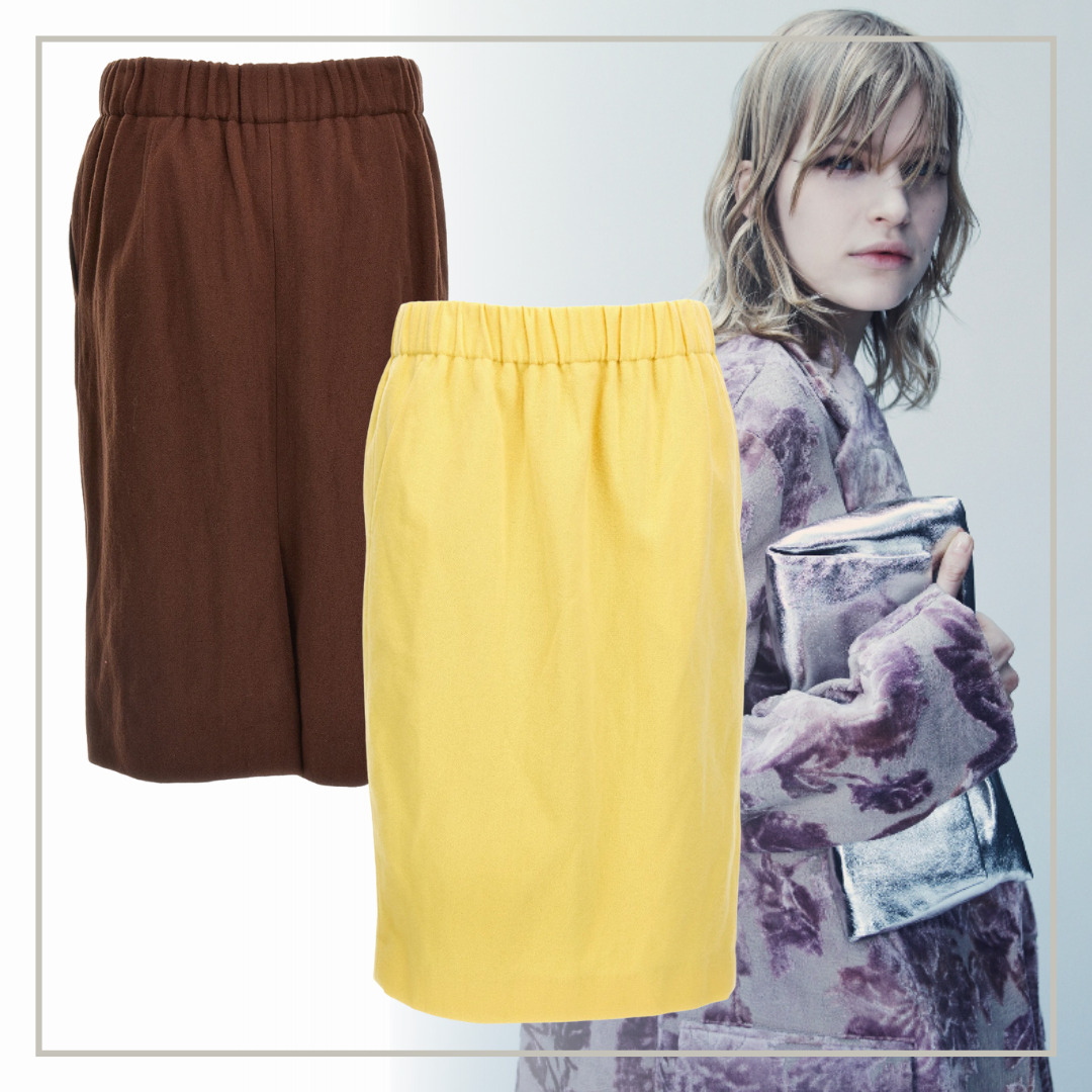 【大人気】Dries Van Noten サフィア ウエストゴム スカート