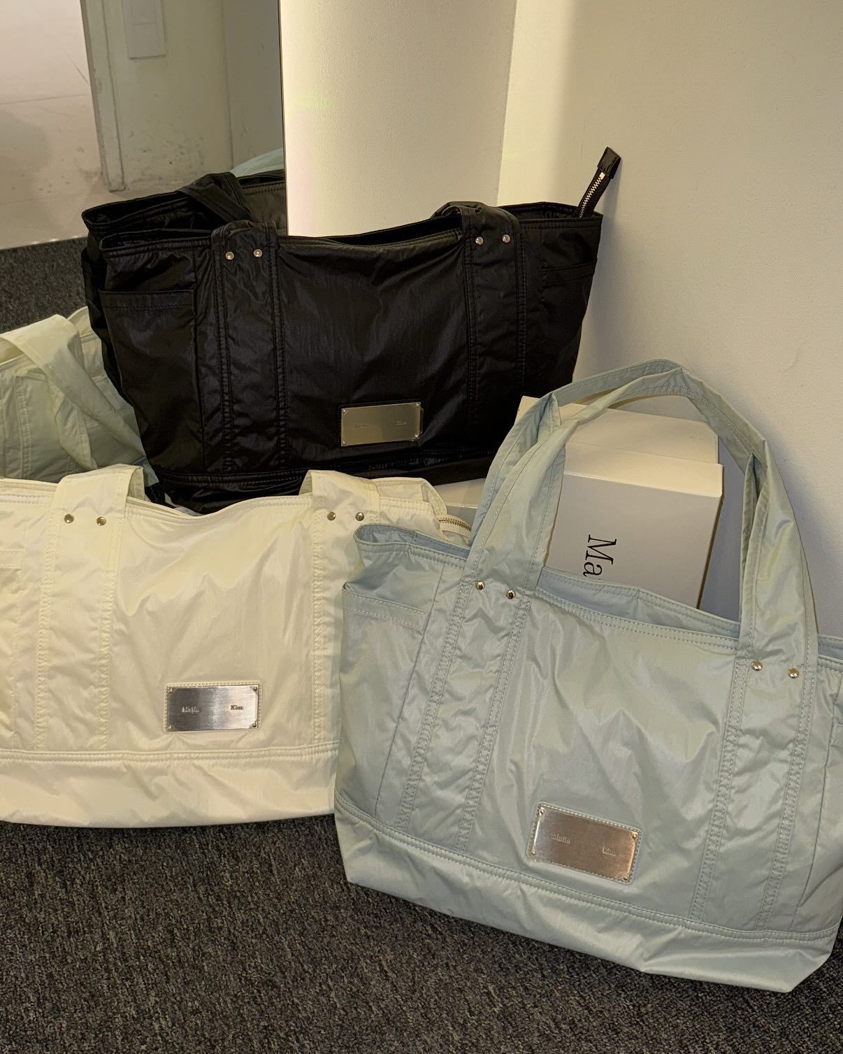 【Matin Kim】NYLON TWO WAY BIG BAG