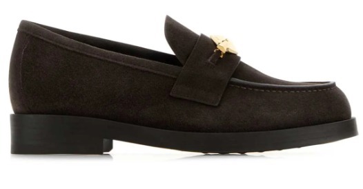 ◆正規品・新品◆Jimmy Choo  Suede Maddie Diamond Loafers