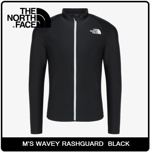 【THE NOTRH FACE】 M'S WAVEY RASHGUARD BLACK