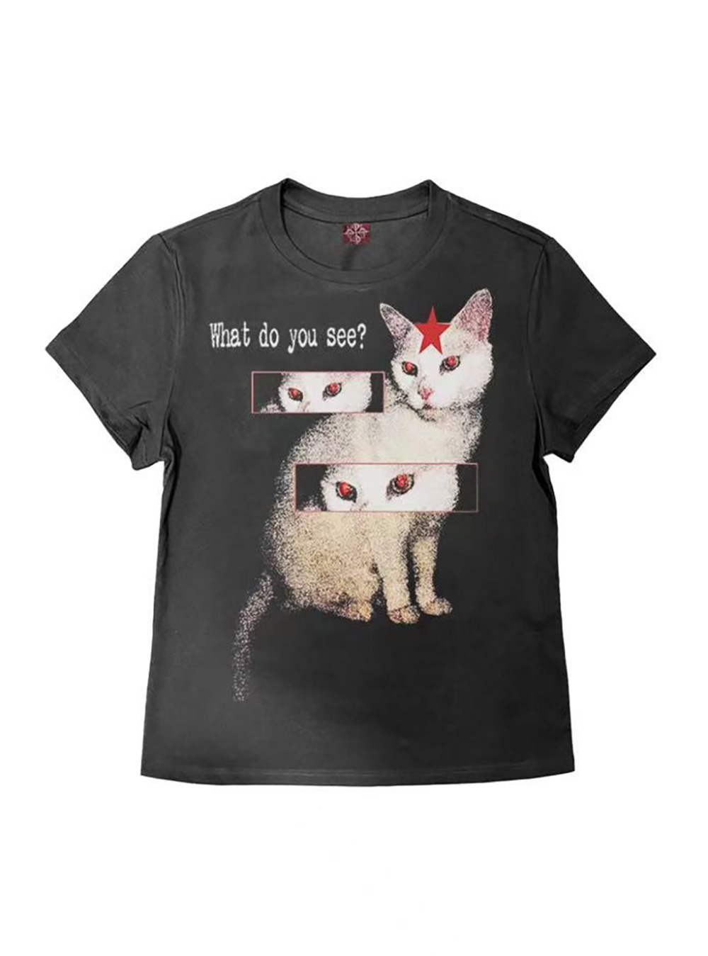 国内で当店のみ DETW - Punk Cat Graphic Short Sleeve