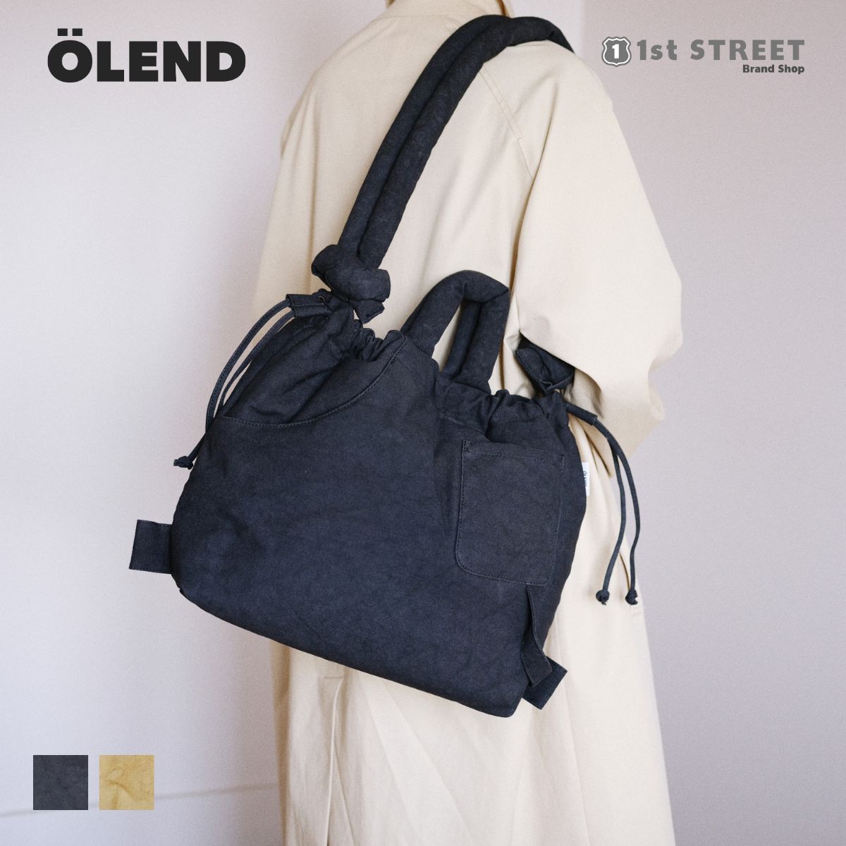OLEND ショルダーバッグ 3WAY ONAWASHED BAG オナ ウォッシュド