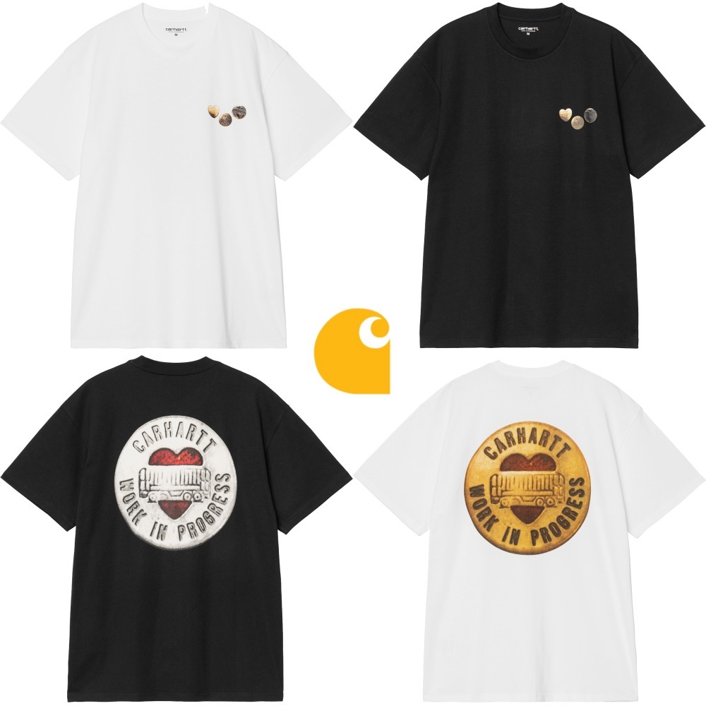 【Carhartt】 ★ S/S BUTTON T-SHIRT ★ LOOSE FIT