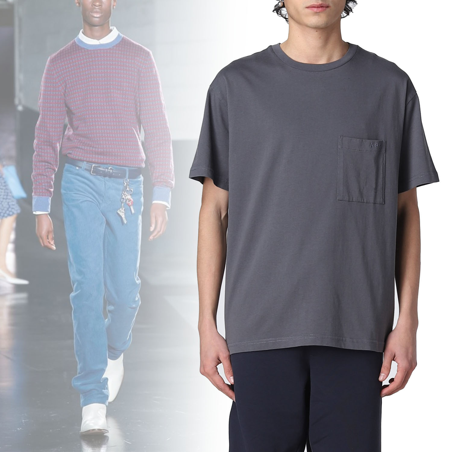 ◆A.P.C◆ Tシャツ メンズ コットン