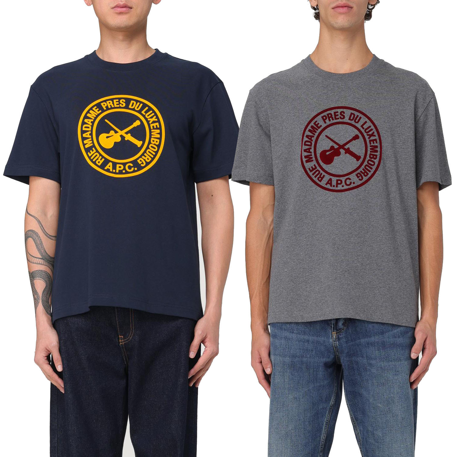 ◆A.P.C◆ プリントTシャツ メンズ コットン