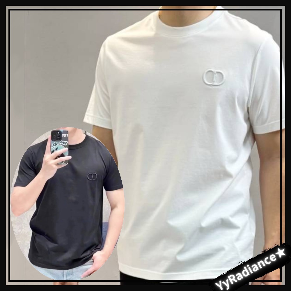 【限定コラボ♡ユニセックスで着れる♡】DIOR Tシャツ シンプル♡ユニセックスで着れる♡】DIOR Tシャツ