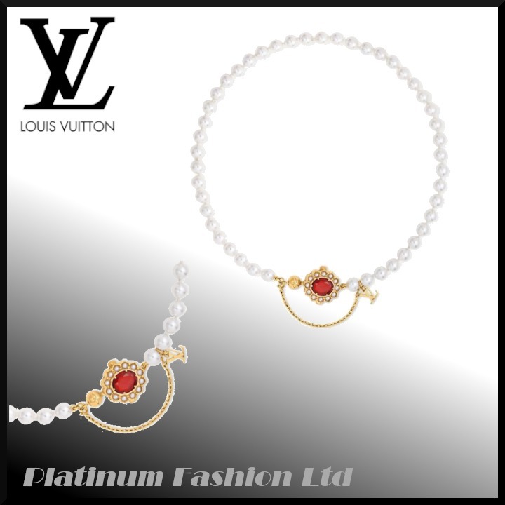 海外限定品◆関税無【LOUIS VUITTON】LV ダイナスティ necklace