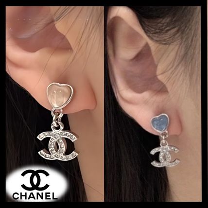 CHANEL】シャネル ロゴ ピアス CCマーク パールホワイト (CHANEL