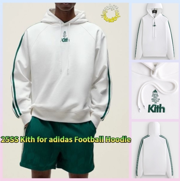 ★25SS 大人気★Kith for adidas Football Hoodie