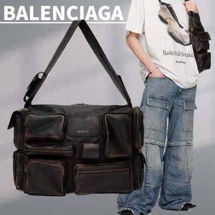 【関税・送料無料】Balenciaga スリングバッグ ホワイト の ウィメンズ SUPERBUSY スモール スリングバッグ