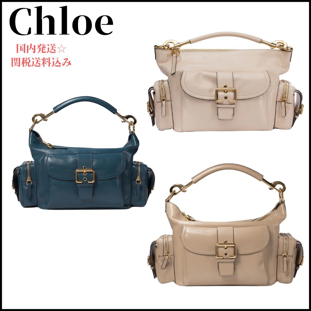 【Chloe】シャイニーレザー製Camera Bag ＊関税/送料込み