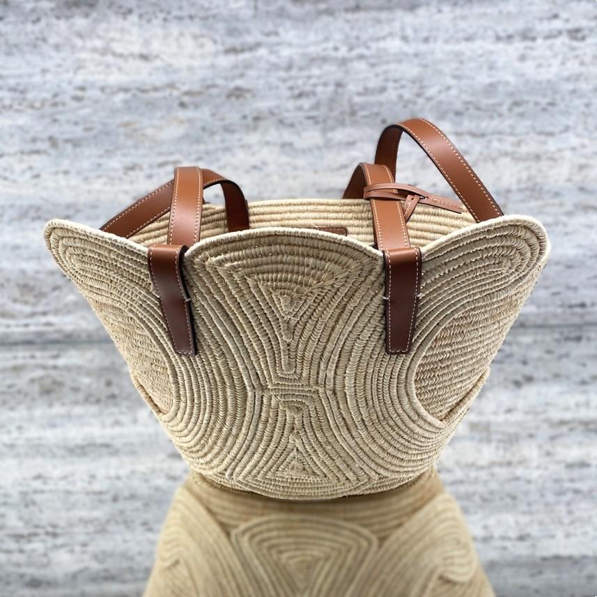 CELINE＊スモール ブレーデッド トリオンフ クラシック パニエ