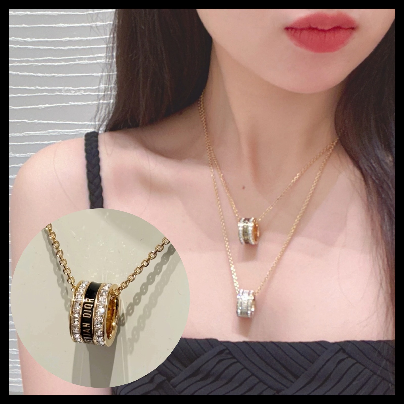 【存在感◎可愛い】Dior★ Night Code ネックレス