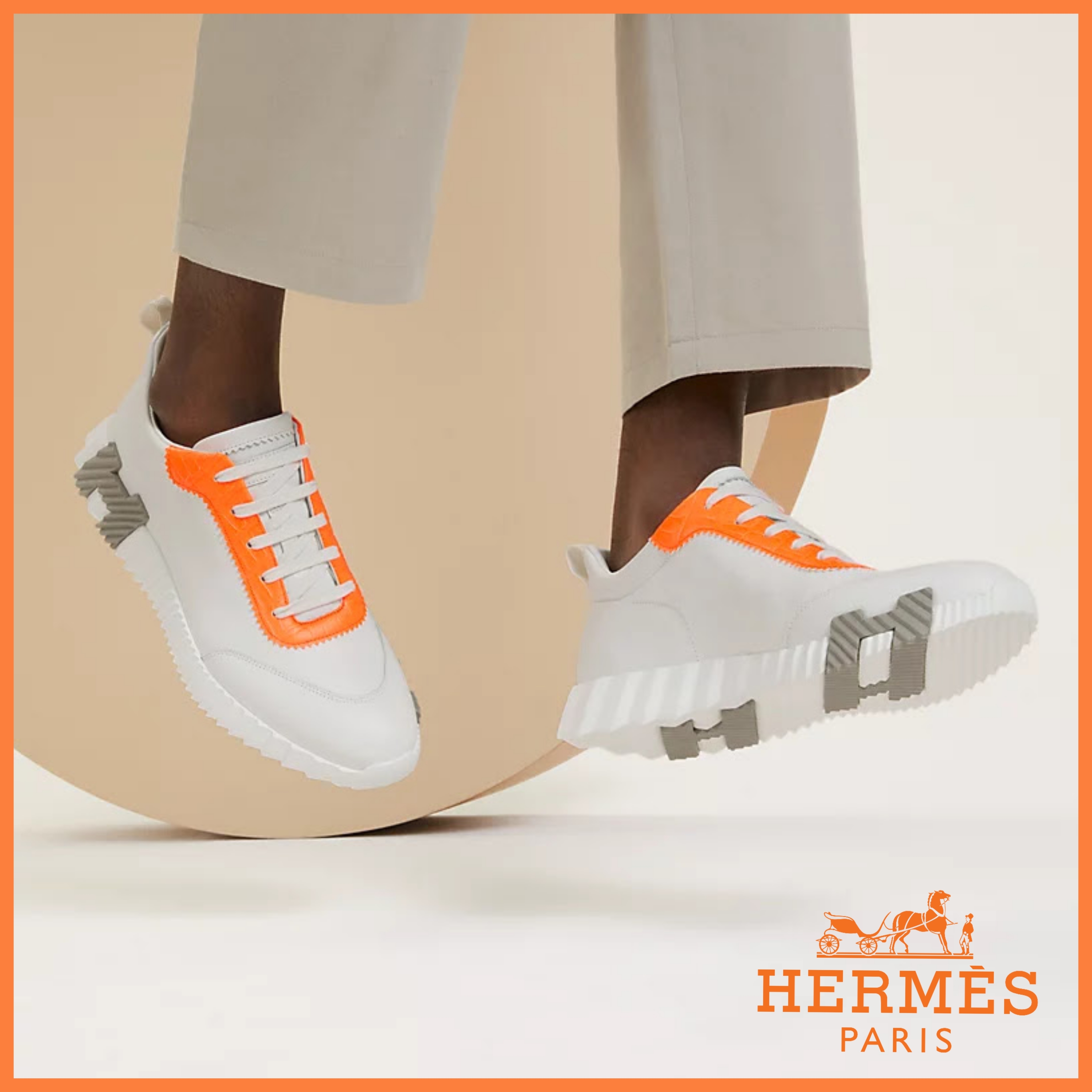 超軽量☆【HERMES】Bouncing バウンシング スニーカー