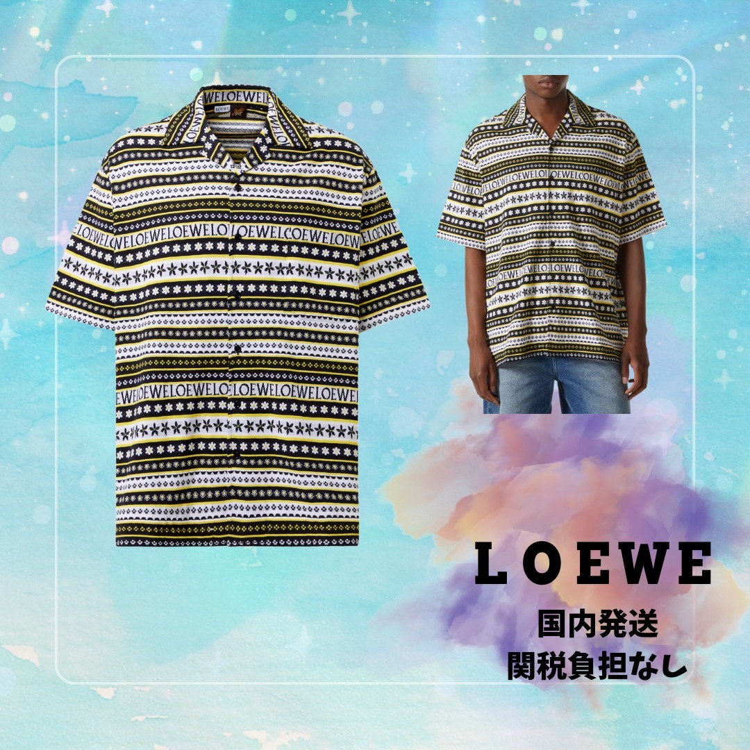 ◆LOEWE◆パウラのイビサコットンボウリングシャツ