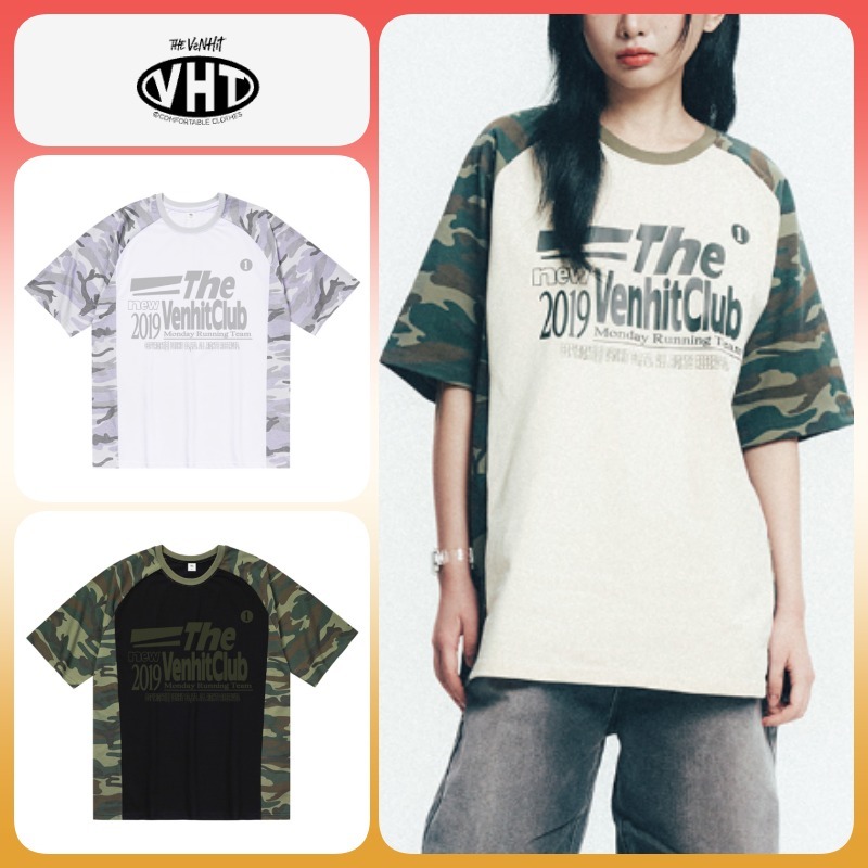 ◆25SS VENHIT MRT Camo Raglan T-shirt/3色◆